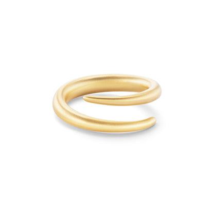 Spiral Ring Yellow Gold