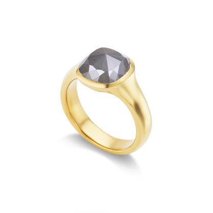 Gray Diamond Ring