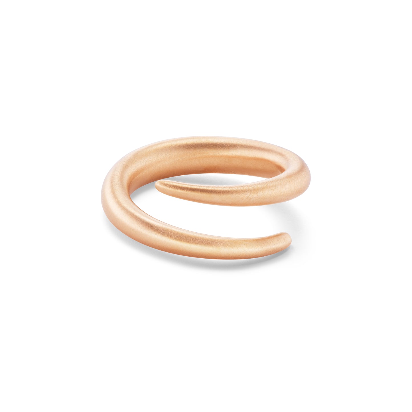 Spiral Ring Pink Gold