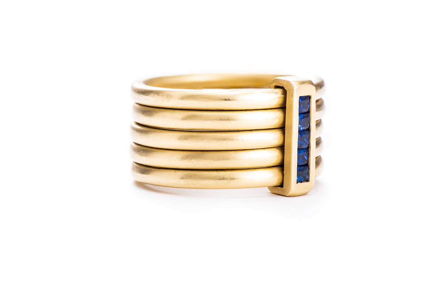5 Band Sapphire Ring